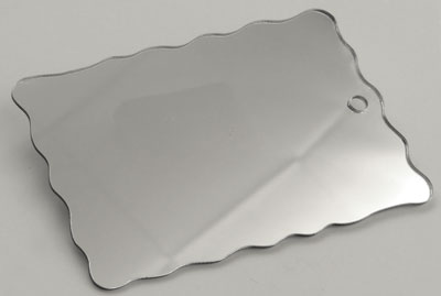zrcalen pleksi - transparentno silver