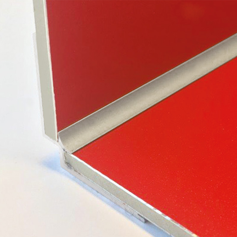 Aluminijasti robni profili (134220) - Kotni notranji alu profil 4 mm