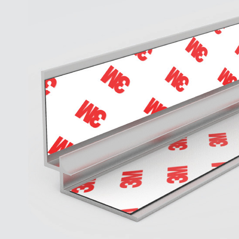 Aluminijasti robni profili (134220) - Kotni notranji alu profil 4 mm