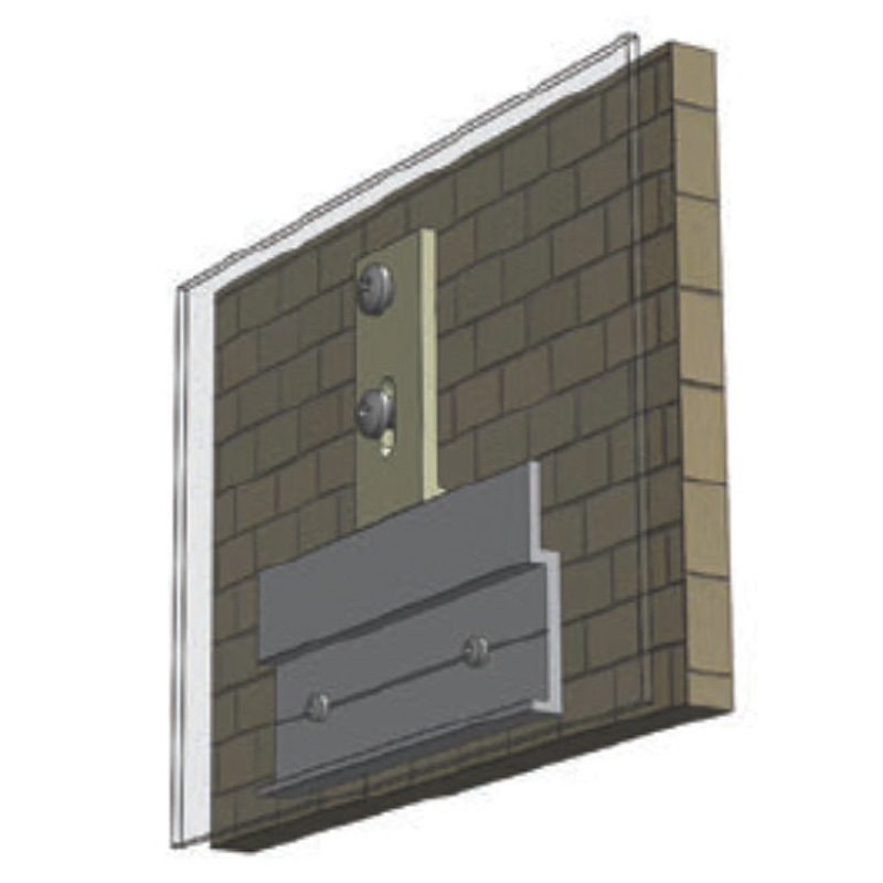 Montažni sistemi - Montažni element za 130297 (130298) - pritrditev
