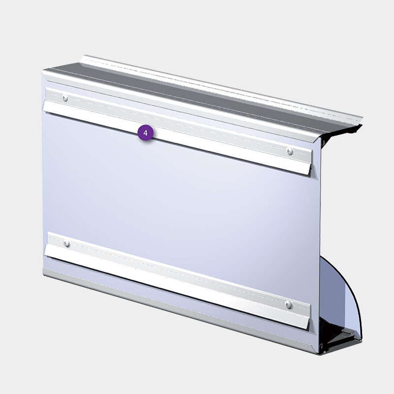 Montažni sistemi - Montažni profil eloksiran (130295) - pritrditev