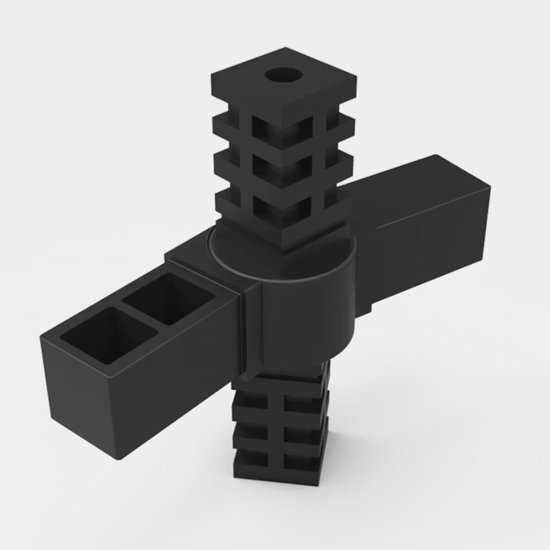 SquareFix elementi - Štiristrani element 180°/90° z nastavitvijo kota (167242)