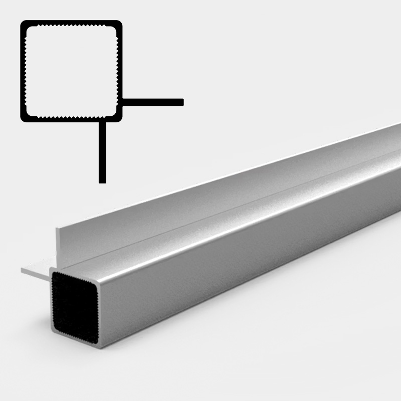 SquareFix profili - nizki kot (167011/16032)