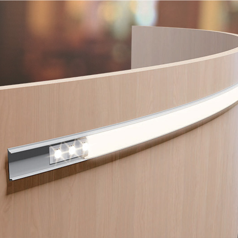 Alu LED profili A043 - pritrditev na podlago