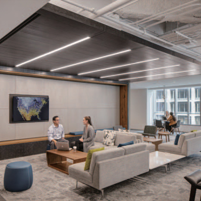 Alu LED profili A057 - primer uporabe