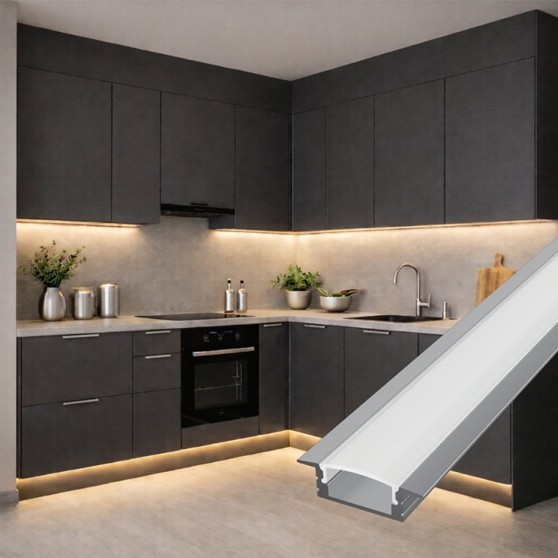 Alu LED profili LP01 - primer uporabe