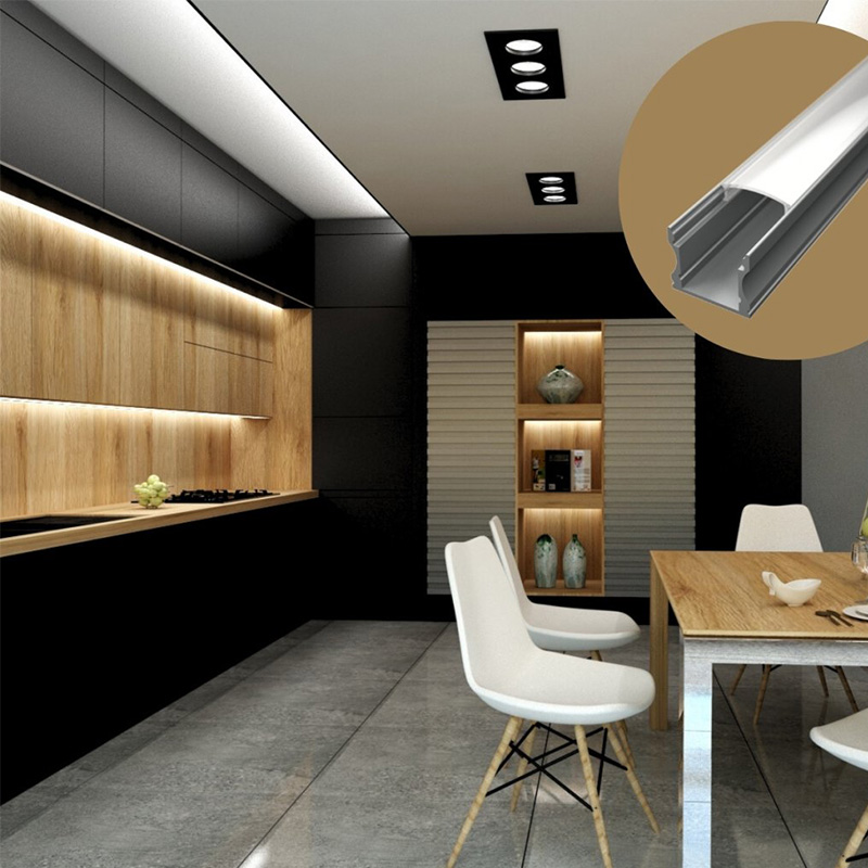 Alu LED profili LP03 - primer uporabe