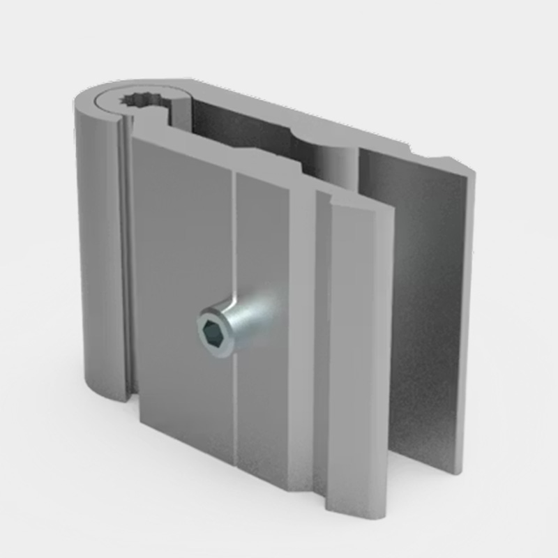 MultiFrame - T-konektor srebrn eloksiran (139758)