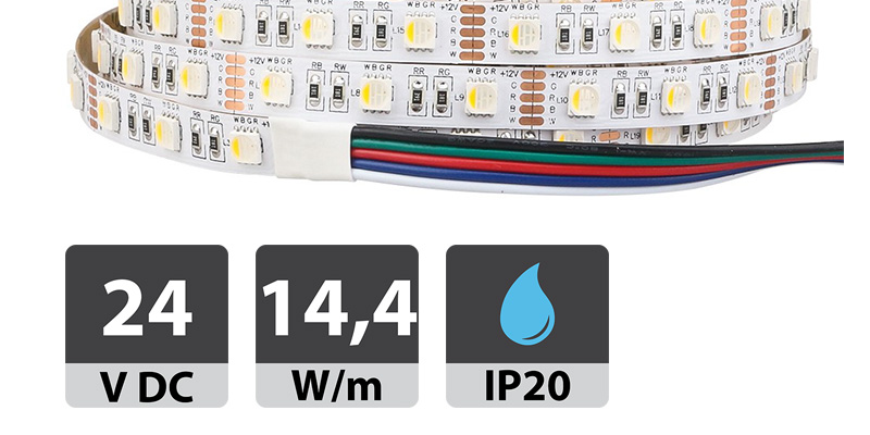 LED trak KD-5050 NWP-60-RGBW