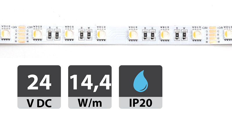 LED trak KD-5050 NWP-60-RGBW