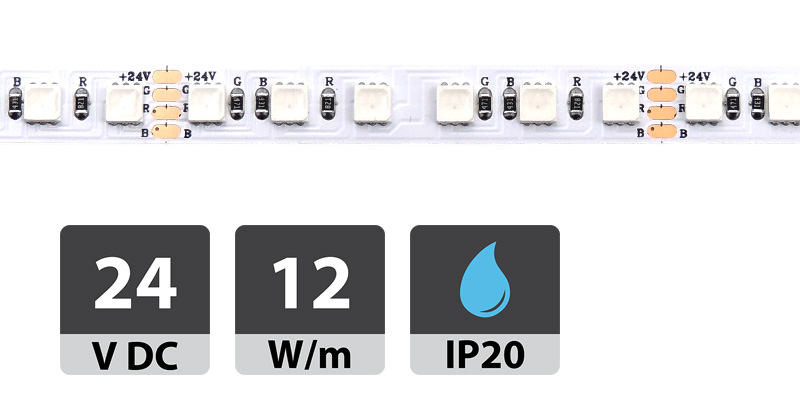 LED trak KD-3838 NWP-120-RGB