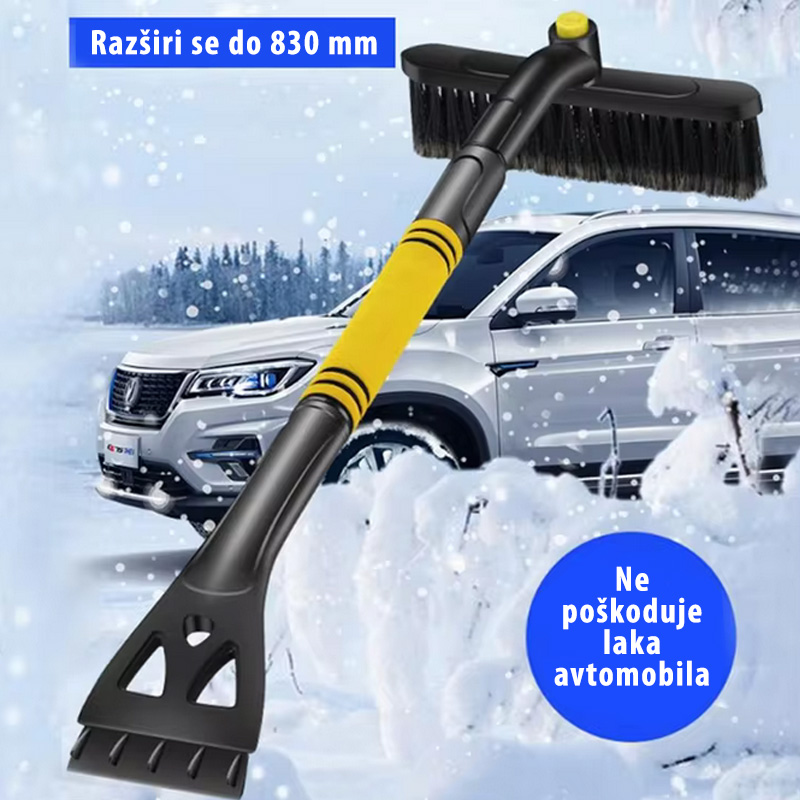Strgala - EG teleskopsko strgalo s krtačo - uporaba